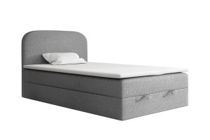 CLOUD 100x200 Abriamo 06 Grijs boxspringbed met opbergruimte Kinder Meubels 24