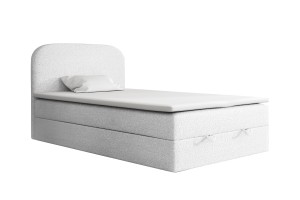 CLOUD 100x200 Abriamo 04 Wit boxspringbed met opbergruimte Kinder Meubels 24