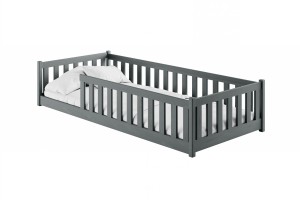 BELMO 90x200 Grafiet Kinderbed Speelbox Kinder Meubels