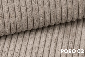 DENIS MINI 120x200 Cord Poso 02 Beige boxspringbed met opbergruimte en een doorlopende matras Kinder Meubels 24
