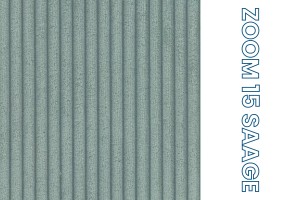 SIDNEY 90x200/140x200 Natuurlijk Grenenhout Hoogslaper met uitschuifbare Bank in Groenig grijs Stof zoom 15 sage Kinder Meubels