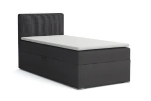 DON 100x200 Poso 34/Kronos 34 Antraciet boxspringbed met opbergruimte Kinder Meubels 24