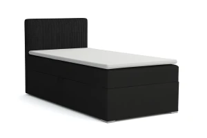 DON 100x200 Poso 135/Kronos 7 Zwart boxspringbed met opbergruimte Kinder Meubels 24