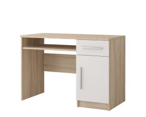 OLMO C kinderkamerset / jeugdkamerset wit – eiken Sonoma – grafiet