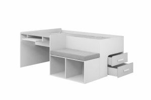 MULTI 90x200 jeugdbed / multifunctioneel kinderbed