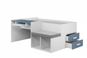 MULTI 90x200 jeugdbed / multifunctioneel kinderbed