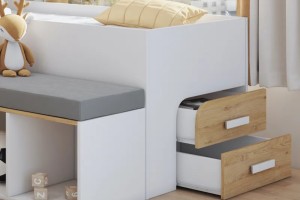 MULTI 90x200 jeugdbed / multifunctioneel kinderbed