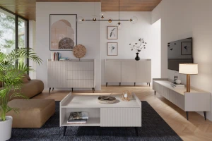 DALIA 03 dressoir commode 150 cm, met 6 ruime laden Kinder Meubels 24