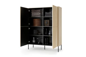 FAVOS 02 hoge commode met ledverlichting kinder meubels 24