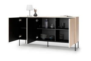 FAVOS 04 commode 4-deurs met ledverlichting kinder meubels 24