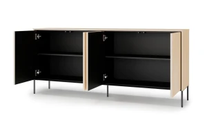 FAVOS 03 commode 3-deurs met ledverlichting kinder meubels 24