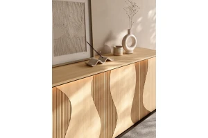 FAVOS 03 commode 3-deurs met ledverlichting kinder meubels 24