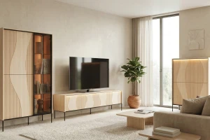 FAVOS 07 nachtkastje met één lade kinder meubels 24