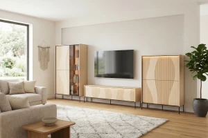 FAVOS A woonkamerset modern woonkamermeubel met ledverlichting kinder meubels 24