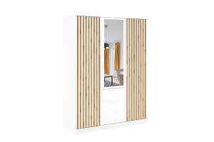 LABOO LUX C slaapkamerset LABOO LUX 3D & LABOO LUX D3 kledingkast 150 cm & commode kinder meubels 24