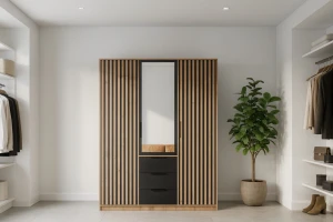 LABOO LUX D slaapkamerset LABOO LUX 3D & LABOO LUX D2 kledingkast 150 cm & commode kinder meubels 24