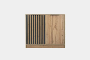 LABOO LUX F slaapkamerset LABOO LUX 4D & LABOO LUX D2 kledingkast 200 cm & commode kinder meubels 24