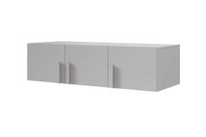 BRISSO BR2 kledingkast 150 cm 3-deurs, kasjmier, eiken Cremona, platinagrijs, met metalen grepen kinder meubels 24