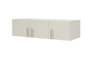 BRISSO BR2 kledingkast 150 cm 3-deurs, kasjmier, eiken Cremona, platinagrijs, met metalen grepen kinder meubels 24