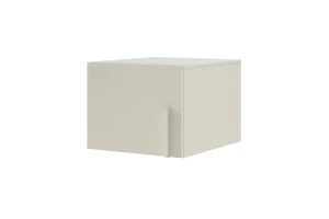 BRISSO BR5 kledingkast 50 cm 1-deurs, kasjmier, eiken Cremona, platinagrijs, met metalen grepen kinder meubels 24