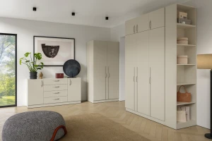 BRISSO C slaapkamer-set met 2-deurs kledingkast BR3 en commode BRK1 kinder meubels 24