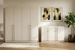 MIRELO C slaapkamer-set met 4- of 6-deurs kledingkast & 3-deurs commode kinder meubels 24