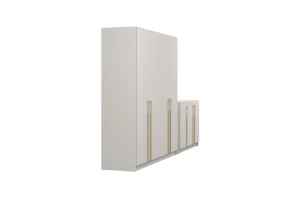 MIRELO C slaapkamer-set met 4- of 6-deurs kledingkast & 3-deurs commode kinder meubels 24