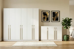 MIRELO C slaapkamer-set met 4- of 6-deurs kledingkast & 3-deurs commode kinder meubels 24