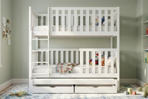 OLIVIA 90x200 Wit Stapelbed Kinder Meubels