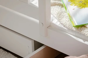 EMILIA 3-persoons Stapelbed 90x200 wit Kinder Meubels 24