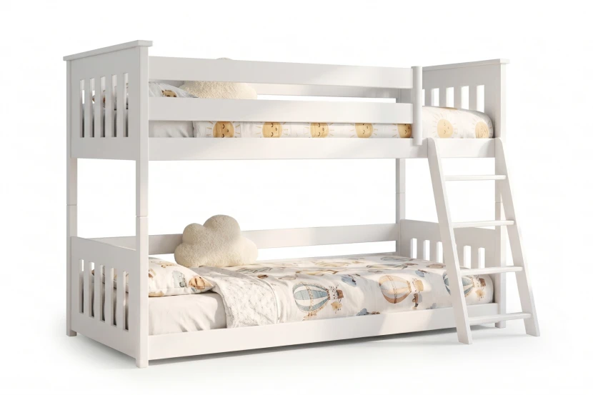 HANS 90x200 Wit Stapelbed Kinder Meubels