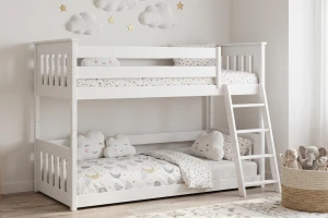 HANS 90x200 Wit Stapelbed Kinder Meubels