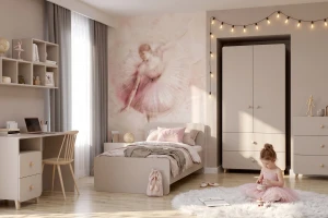 MARCO 06 tienerbed eenpersoonsbed kinderbed 90x200 cm in kasjmier Kinder Meubels 24