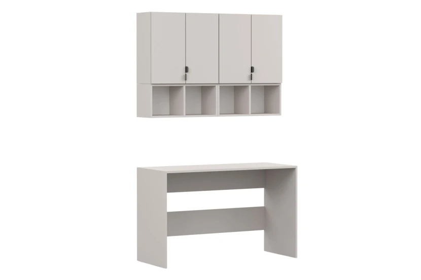 MANO B kinderkamerset tienerkamerset werkplekset in mat kasjmier Kinder Meubels 24