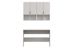 MANO B kinderkamerset tienerkamerset werkplekset in mat kasjmier Kinder Meubels 24