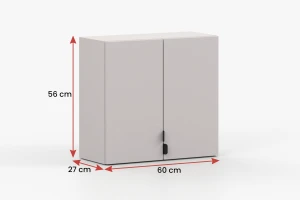 MANO in mat kasjmier 60 cm breed moderne wandkast Kinder Meubels 24