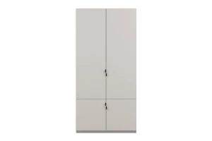 MANO kinderkledingkast in mat kasjmier, 100 cm breed Kinder Meubels 24