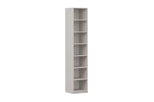 MANO staande kast in mat kasjmier, 40 cm breed, boekenkast Kinder Meubels 24
