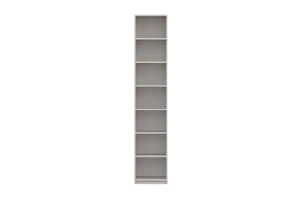 MANO staande kast in mat kasjmier, 40 cm breed, boekenkast Kinder Meubels 24