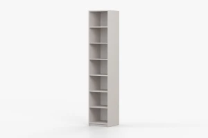 MANO staande kast in mat kasjmier, 40 cm breed, boekenkast Kinder Meubels 24