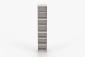 MANO staande kast in mat kasjmier, 40 cm breed, boekenkast Kinder Meubels 24