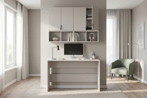 Bureau MANO in mat kasjmier – 120 cm breed – modern design Kinder Meubels 24