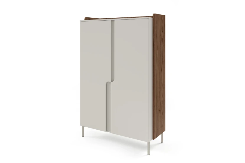 Commode PAURO 03 2-deurs met legplanken, dressoir in Scandinavisch design Kinder Meubels 24