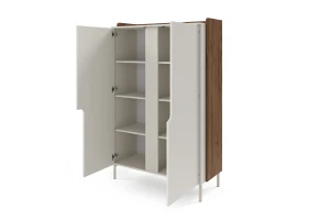 Commode PAURO 03 2-deurs met legplanken, dressoir in Scandinavisch design Kinder Meubels 24