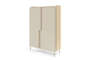 Commode PAURO 03 2-deurs met legplanken, dressoir in Scandinavisch design Kinder Meubels 24