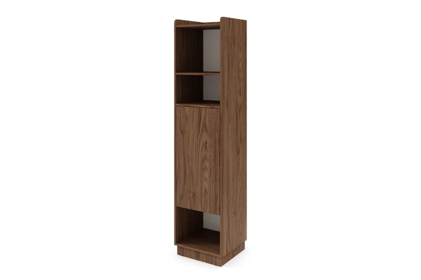 Kast PAURO 02 smal met deur en legplanken, moderne staande kast Kinder Meubels 24