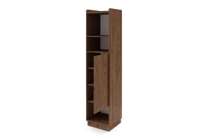 Kast PAURO 02 smal met deur en legplanken, moderne staande kast Kinder Meubels 24
