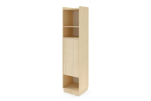 Kast PAURO 02 smal met deur en legplanken, moderne staande kast Kinder Meubels 24