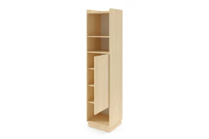 Kast PAURO 02 smal met deur en legplanken, moderne staande kast Kinder Meubels 24