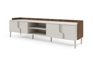 TV-meubel PAURO 09 tv-lowboard 4-deurs met open vakken, modern tv-meubel Kinder Meubels 24